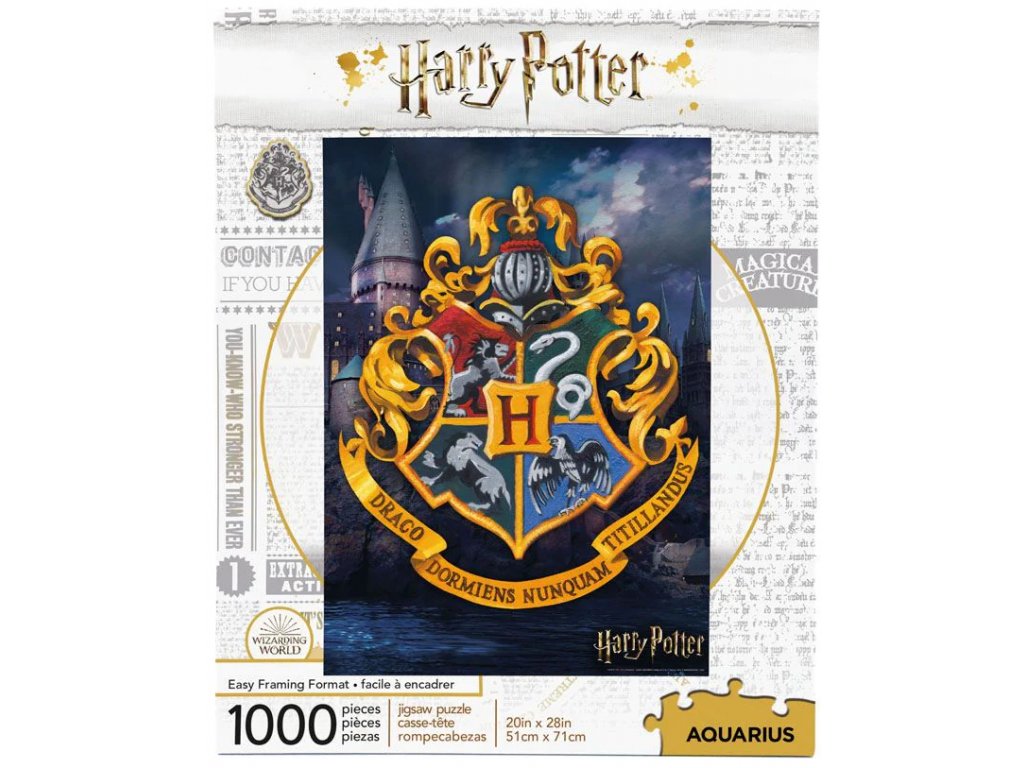 Puzzle Harry Potter - Bradavický znak 1000 dílků