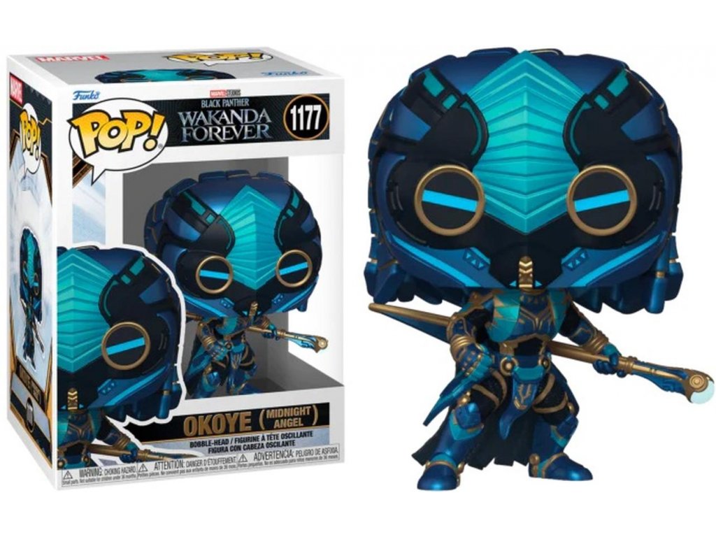 Funko POP! 1177 Black Panther: Wakanda Forever -  Okoye (Midnight Angel)