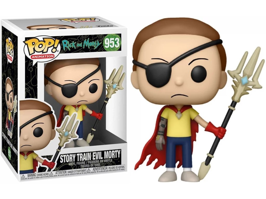 Funko POP! 953 Animation: Rick and Morty - Story Train Evil Morty