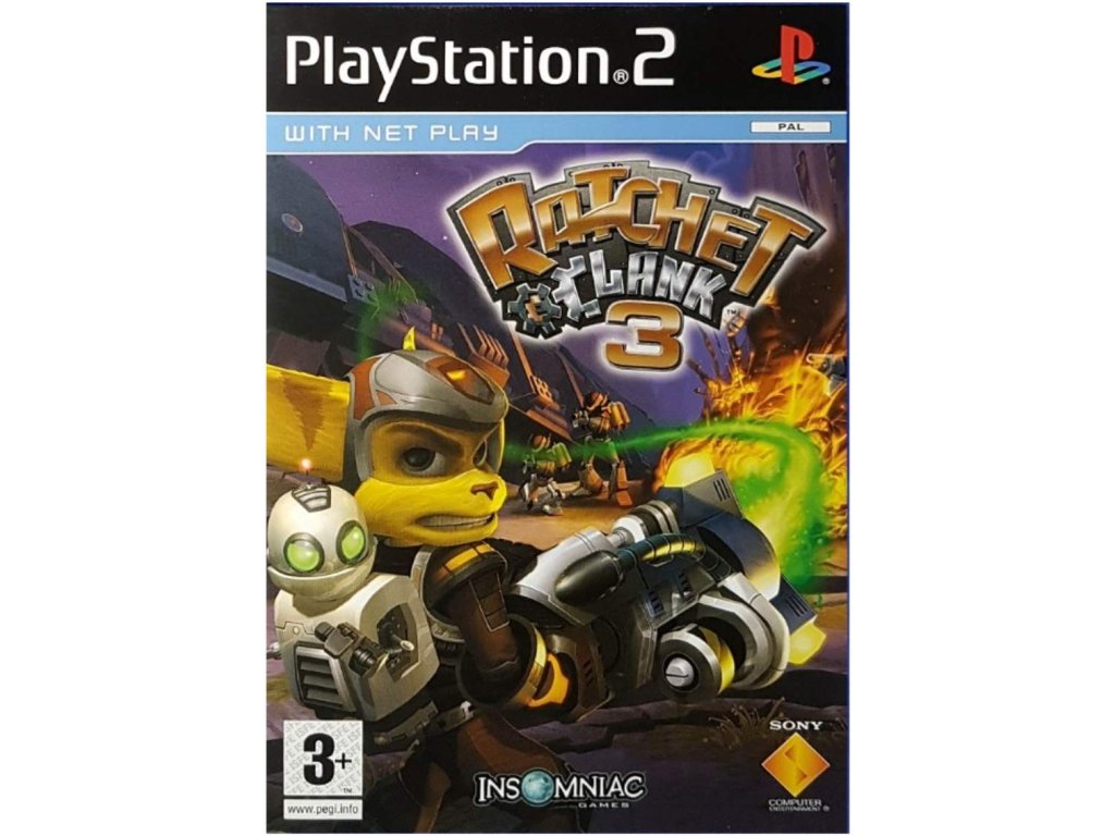 PS2 Ratchet and Clank 3