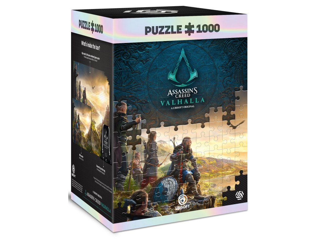 Puzzle Assassin's Creed Valhalla - Vista of England 1000 dílků