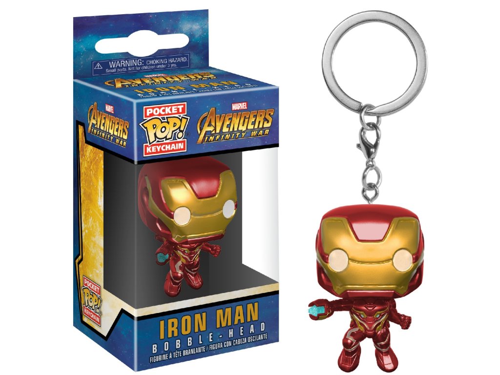 Funko Pocket POP! Klíčenka Avengers Infinity War - Iron-Man
