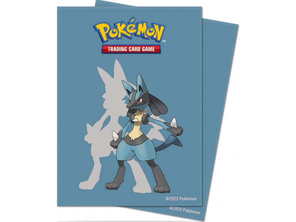 Ochranné obaly na karty Pokémon - Lucario (65 ks)