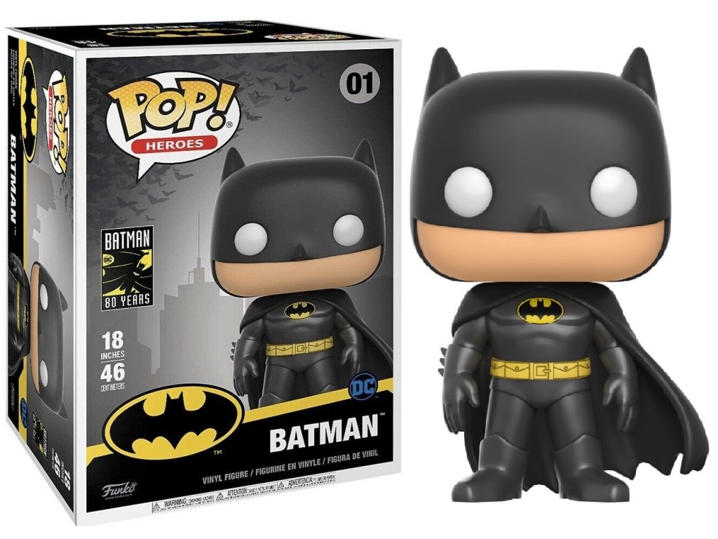 Funko POP! 01 Mega: DC Comics - Batman 46 cm