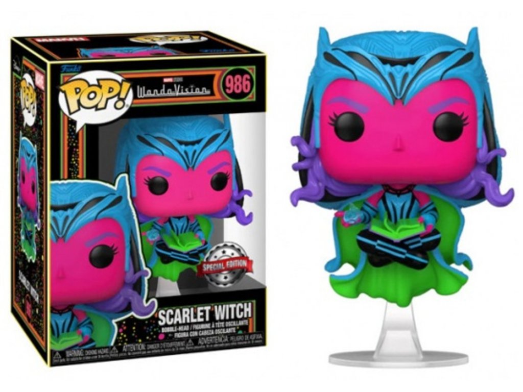 Funko POP! 986 Marvel Wandavision - Scarlet Witch BLKLT