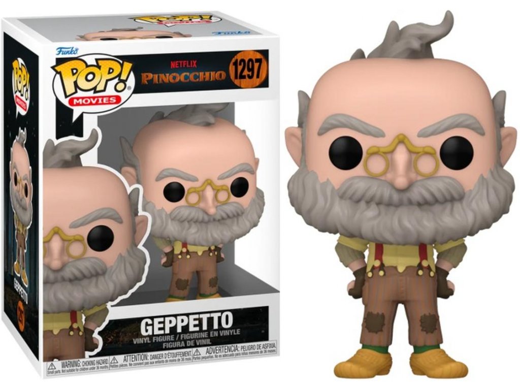 Funko POP! 1297 Movies: Netflix Pinocchio - Geppetto