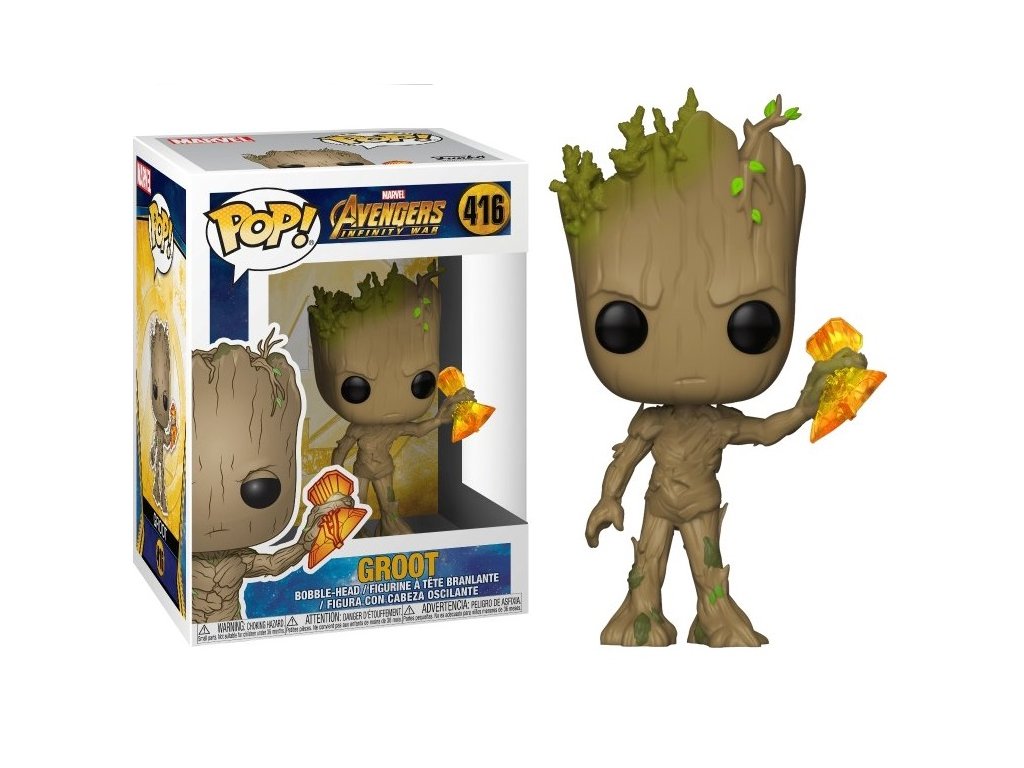 Funko POP! 416 Marvel Avengers Infinity War - Groot Stormbreaker