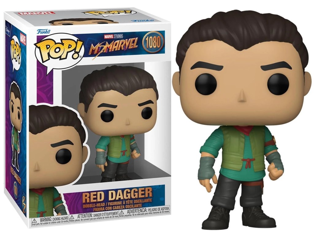 Funko POP! 1080 Marvel: Ms. Marvel - Red Dagger