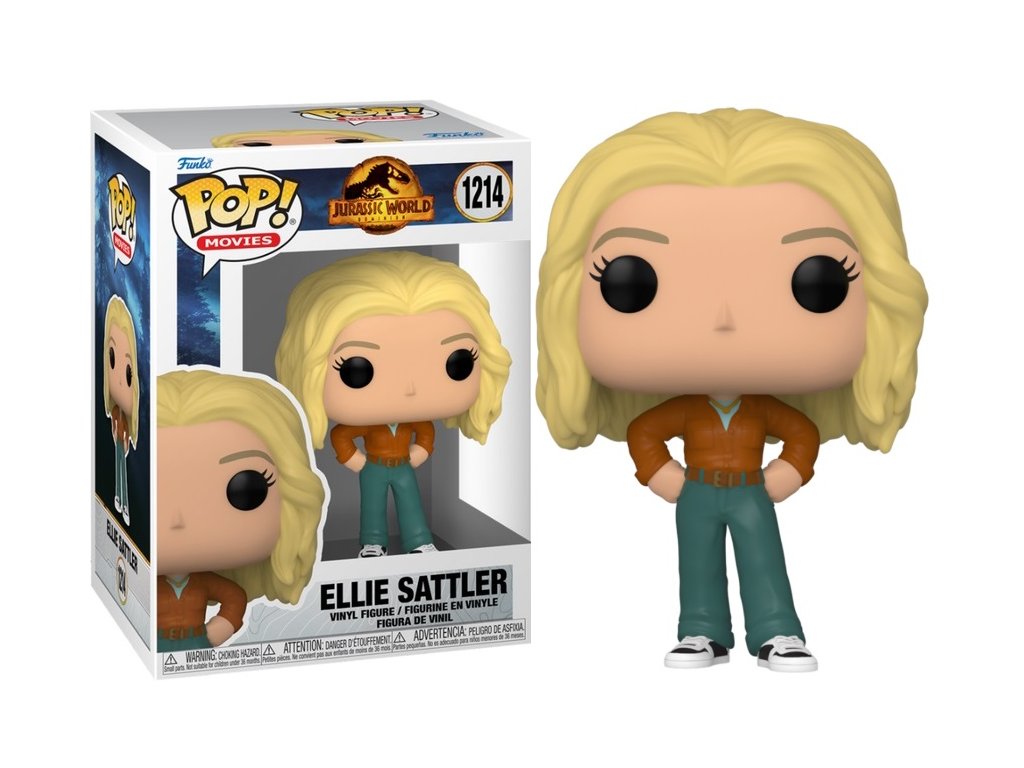 Funko POP! 1214 Movies: Jurassic World Dominion - Ellie Sattler