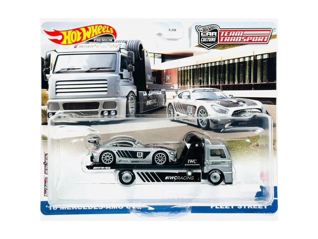 Hot Wheels Premium Car Culture Team Transport - '16 Mercedeg-Amg GT3 Fleet Street