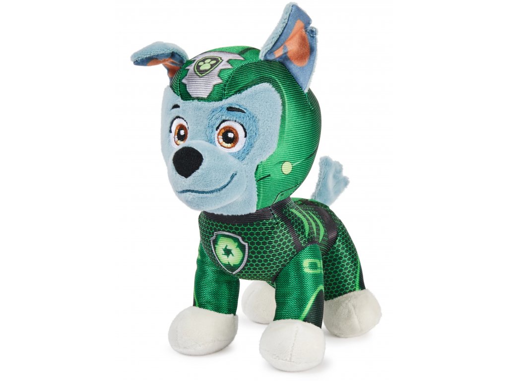 Plyšák Paw Patrol Aqua Pups - Rocky 20 cm