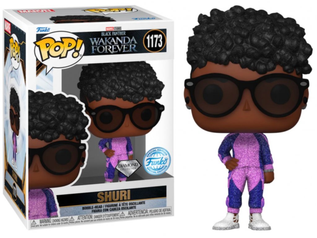 Funko POP! 1173 Black Panther: Wakanda Forever - Shuri Special Diamond Collection