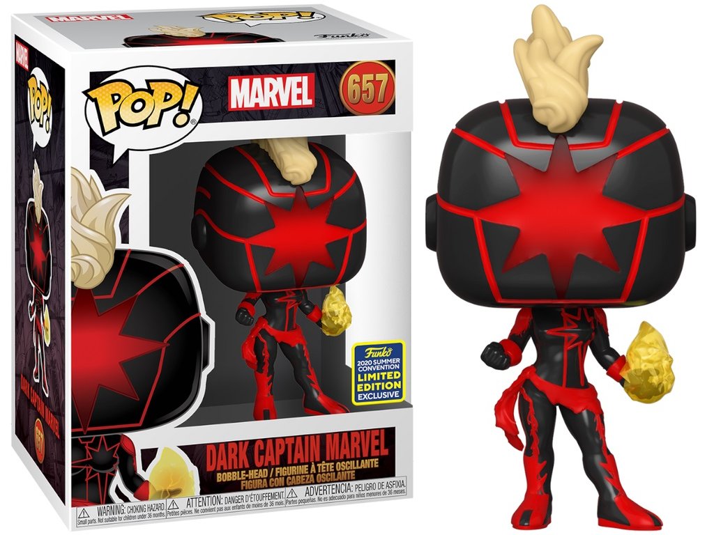 Funko POP! 657 Marvel - Captain Marvel Exclusive Edition