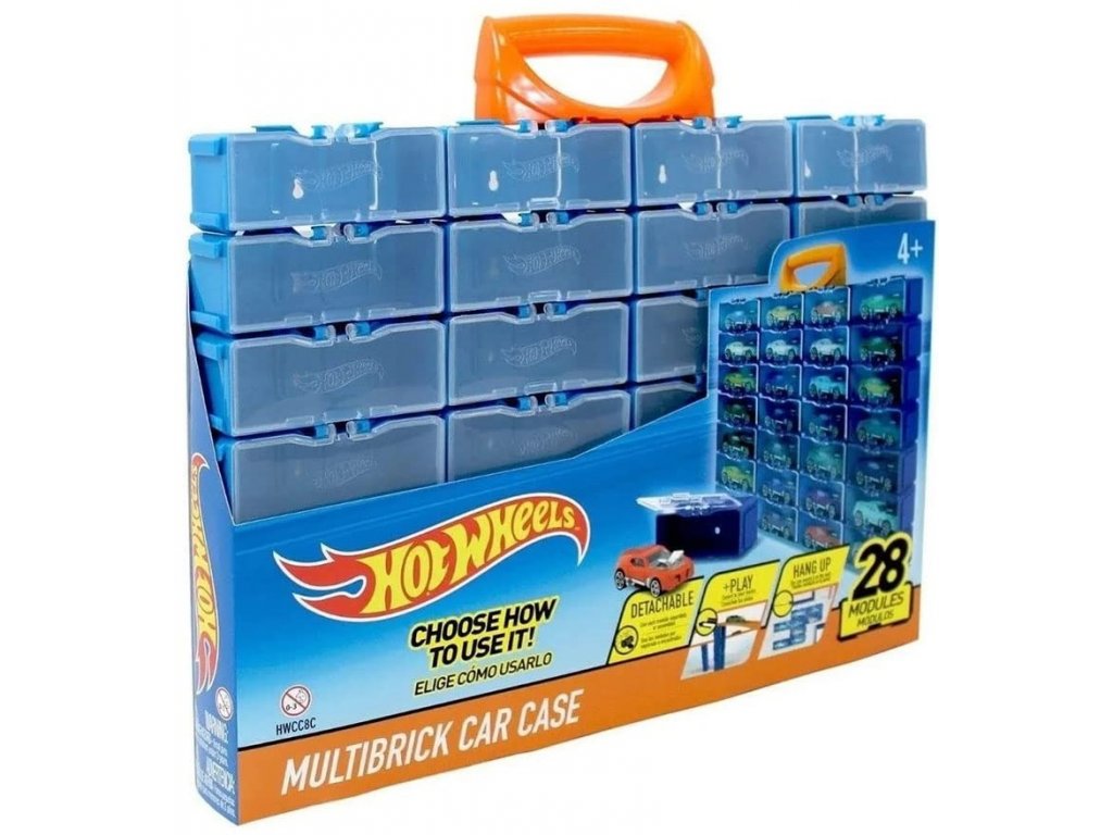 Hot Wheels Multibrick Kufřík pro 28 Autíček