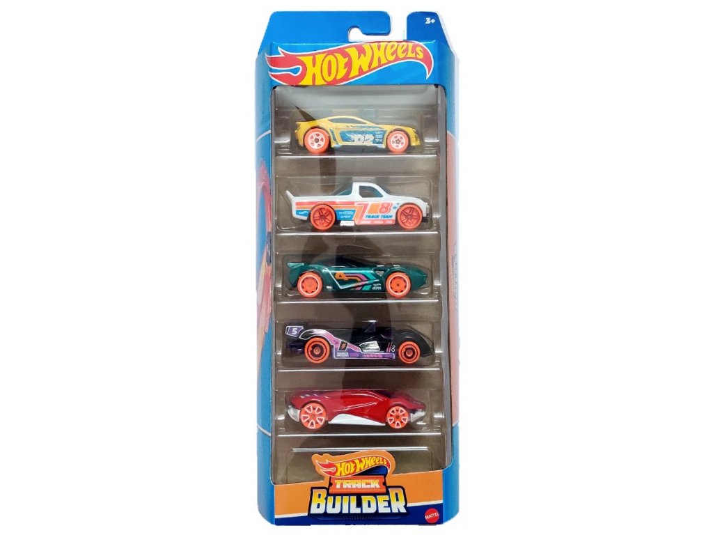 Hot Wheels Autíčka 5 ks - Track Builder