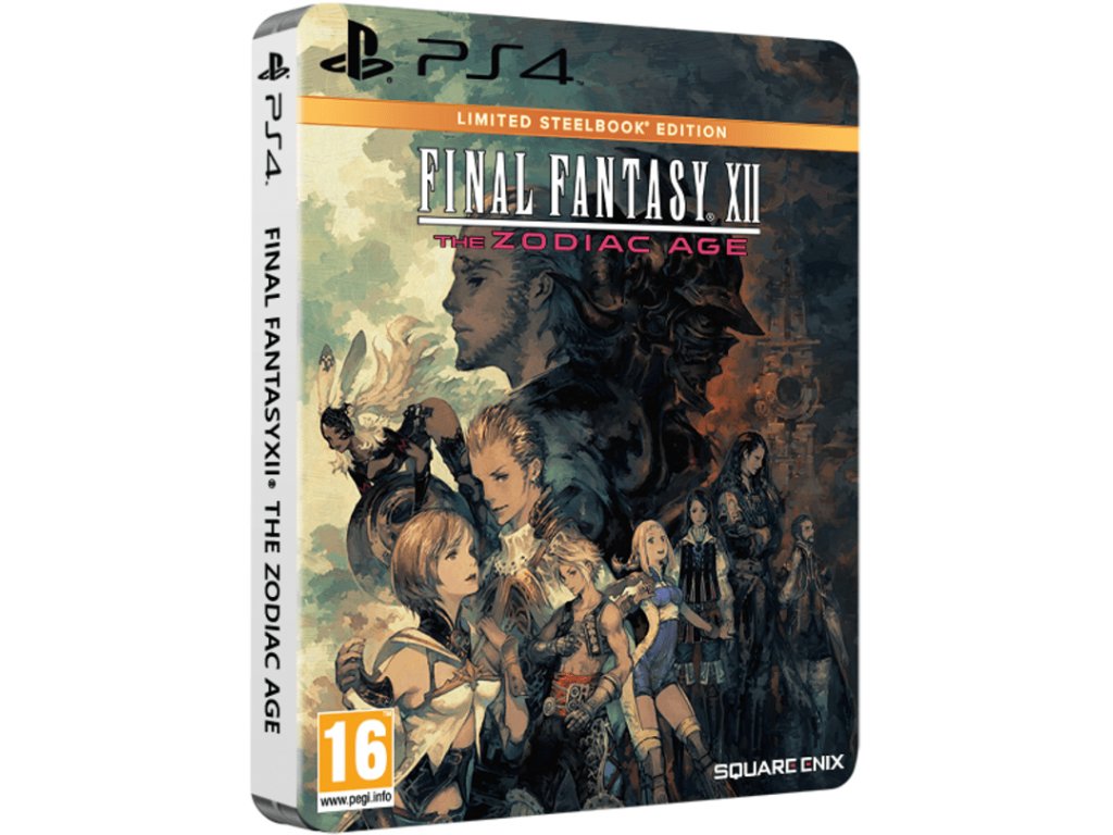PS4 Final Fantasy XII: The Zodiac Age Steelbook
