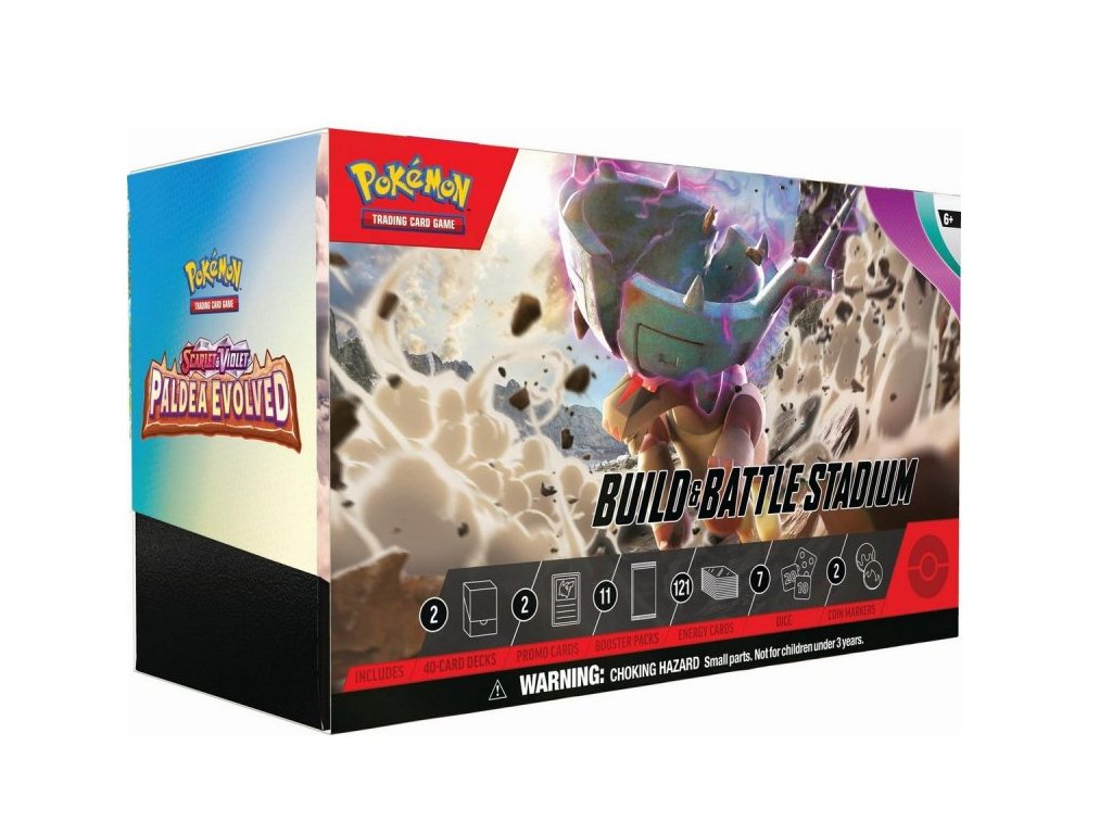 Pokémon TCG: Scarlet & Violet Paldea Evolved - Build & Battle Stadium Box