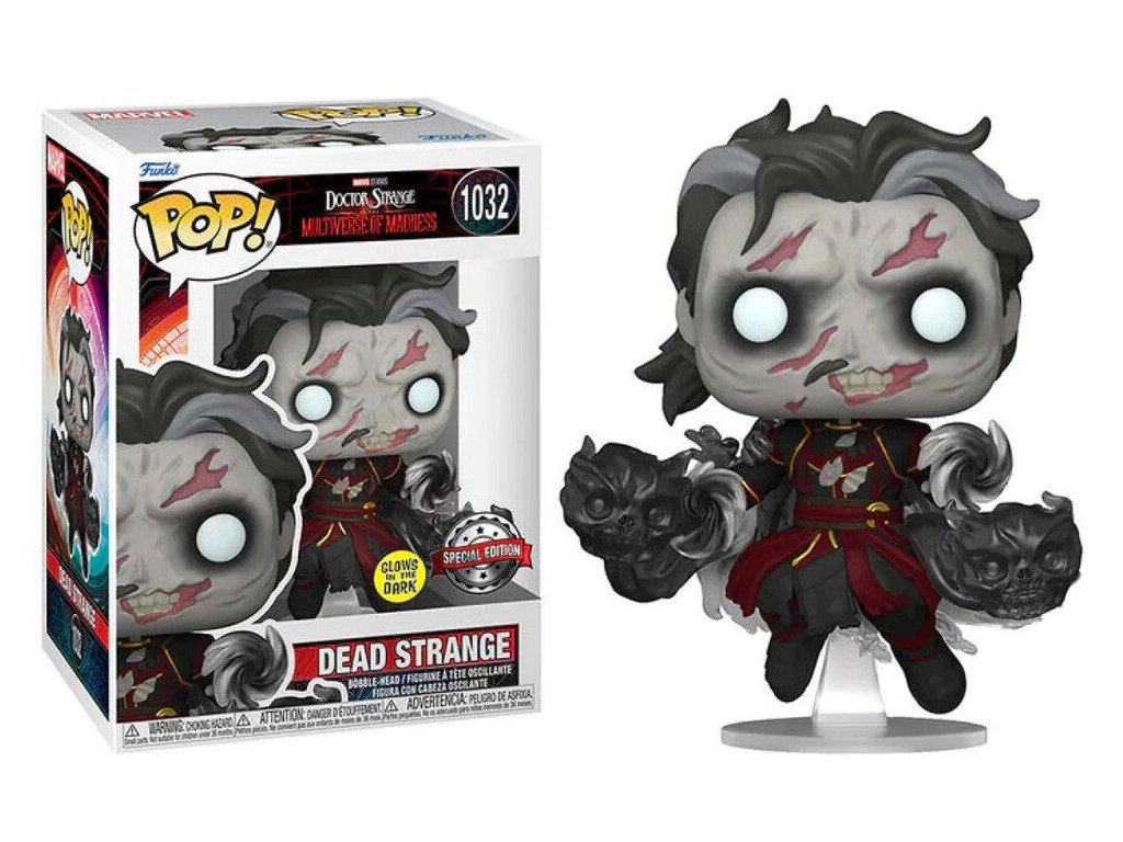 Funko POP! 1032 Doctor Strange in the Multiverse of Madness -  Dead Strange GITD Special Edition