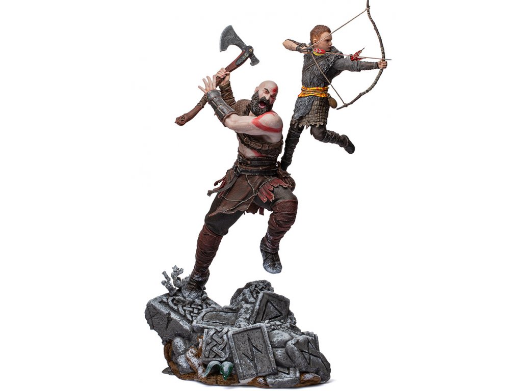Soška God of War - Kratos and Atreus BDS Art Scale 1:10 34 cm