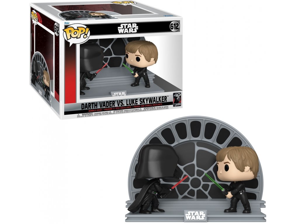 Funko POP! 612 Star Wars: Return of the Jedi 40th Anniversary - Darth Vader vs. Luke Skywalker