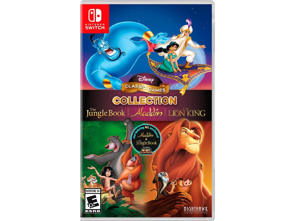 Nintendo Switch Disney Classic Games Collection: The Jungle Book, Aladdin, The Lion King