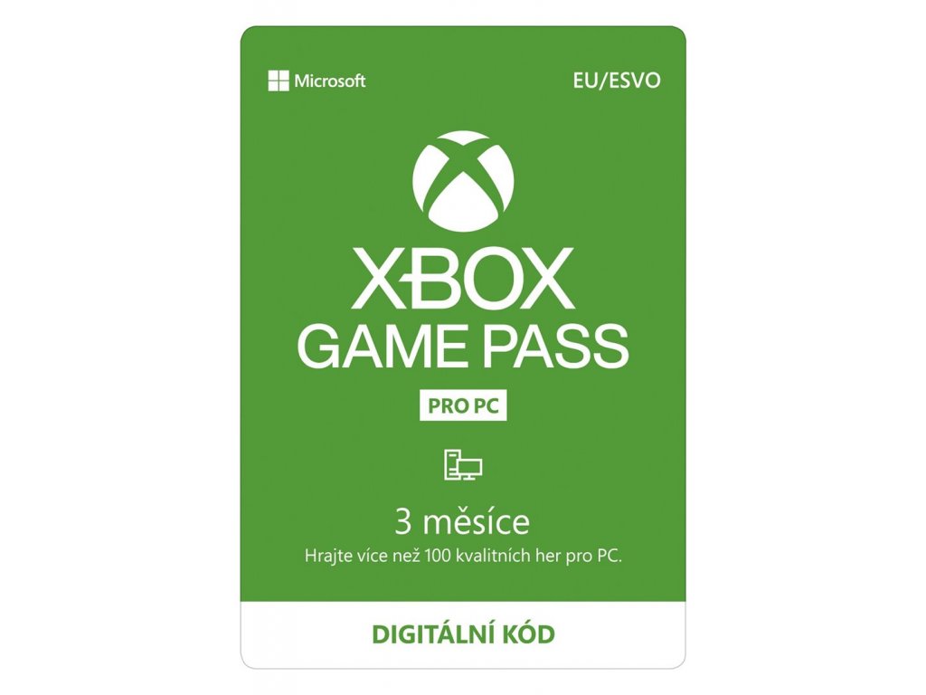 PC Game Pass - 3M členství digital