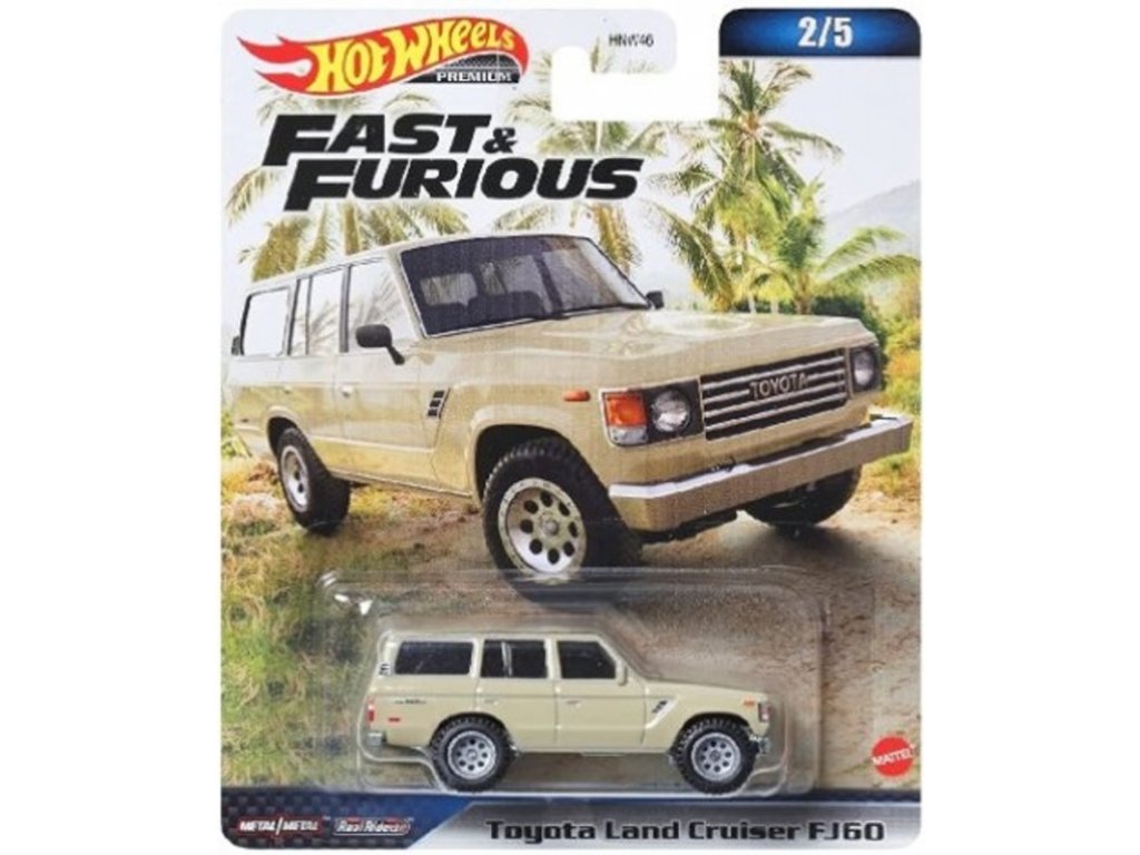 Hot Wheels Premium Fast & Furious Toyota Land Cruiser FJ60