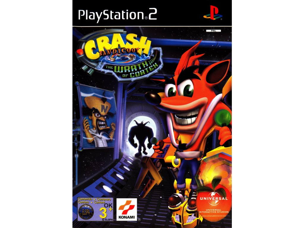 PS2 Crash Bandicoot The Wrath of Cortex
