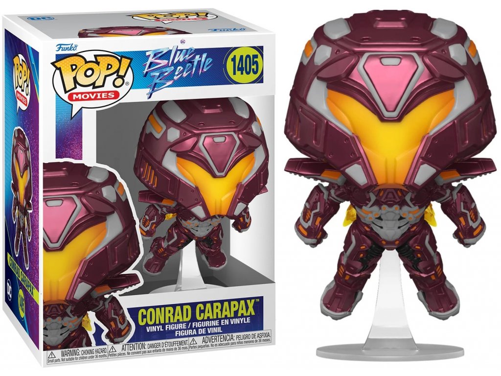 Funko POP! 1405 Movies: Blue Beetle - Conrad Carapax