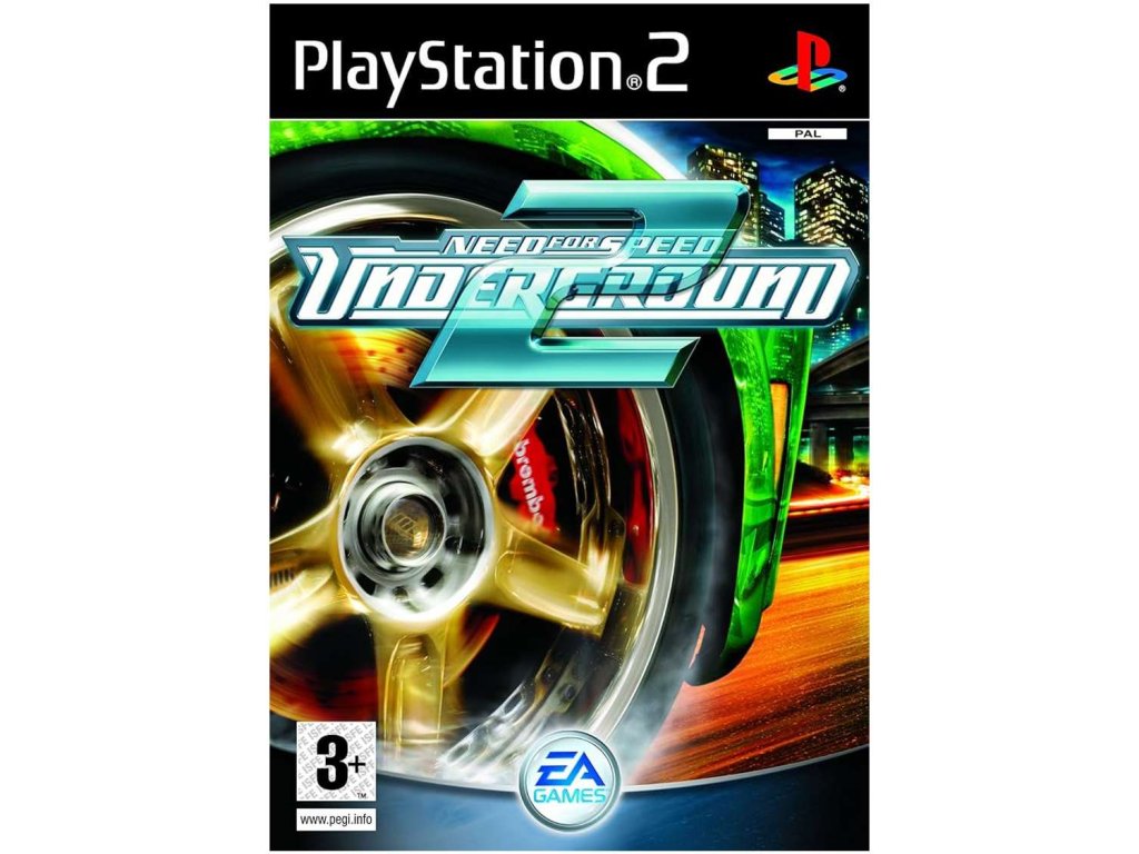 PS2 Need for Speed: Underground 2