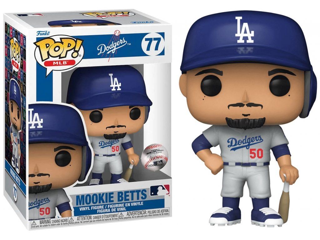 Funko POP! 77 MLB: Los Angeles Dodgers - Mookie Betts