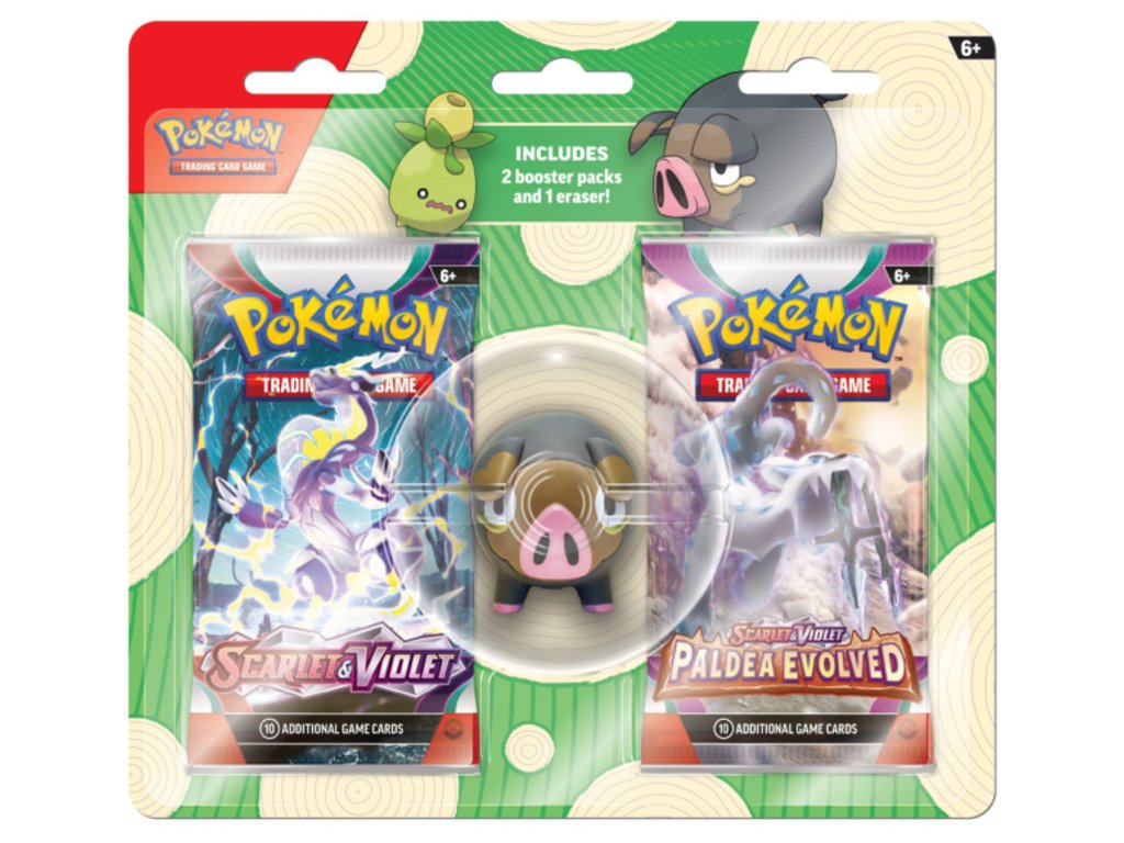 Pokémon TCG: Back to School - 2 Blister Booster s gumou Lechonk