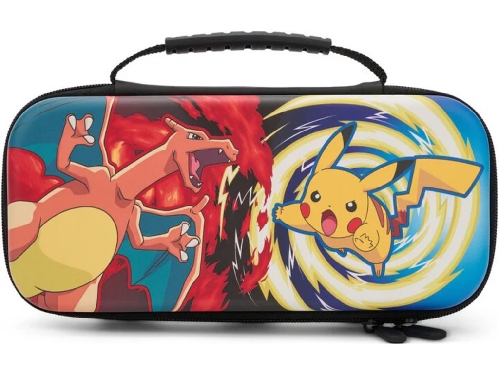 Cestovní pouzdro na Nintendo Switch - Pokémon: Charizard vs. Pikachu Vortex
