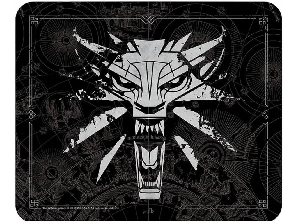 The Witcher 3 Wolf School - podložka pod myš