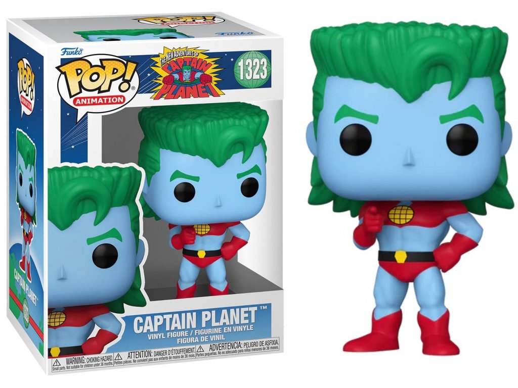 Funko POP! 1323 Animation: Captain Planet - Captain Planet