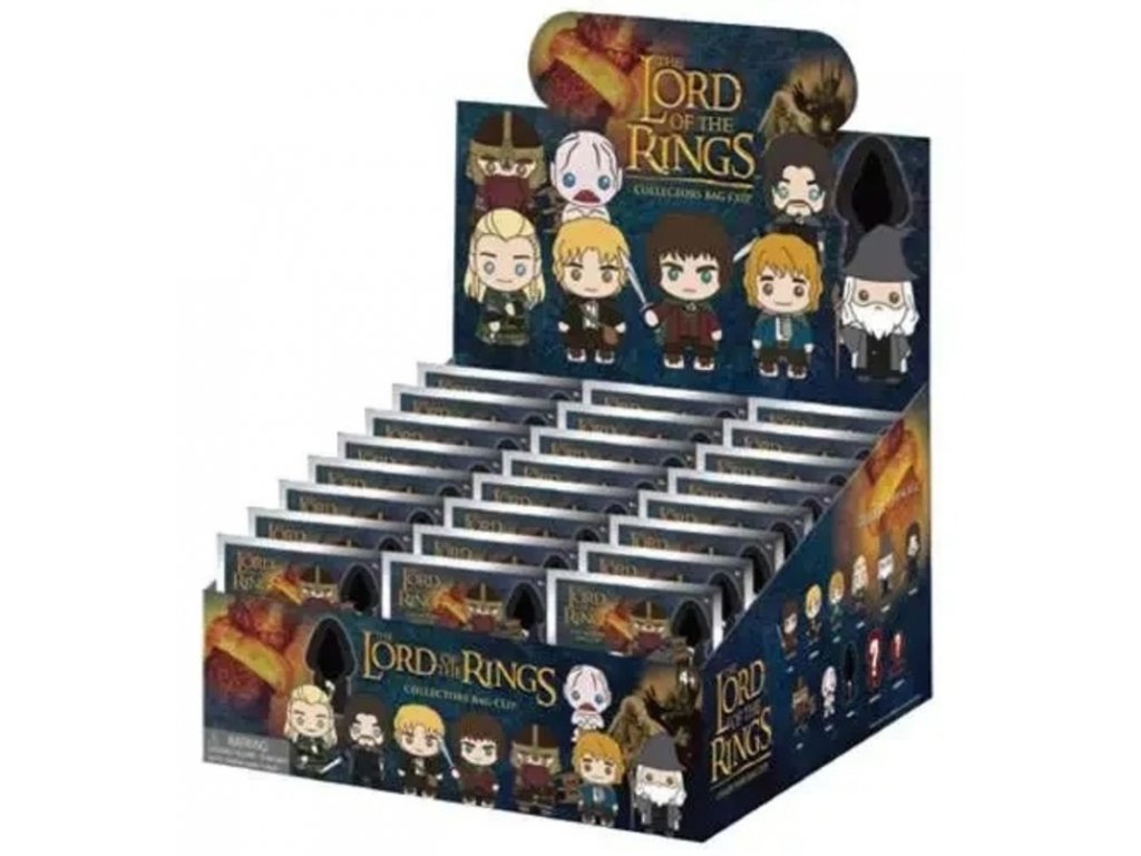 Klíčenka The Lord of the Rings - 3D Bag Clip