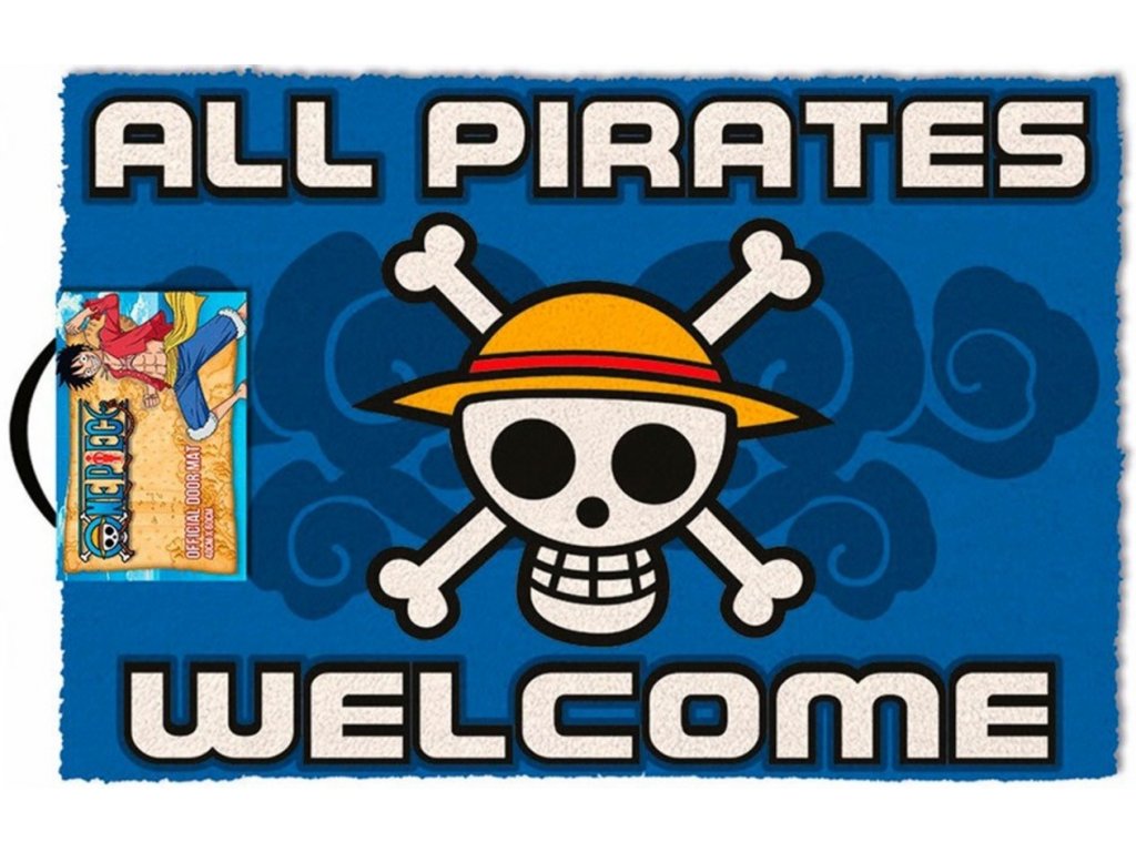Rohožka One Piece - All Pirates Welcome