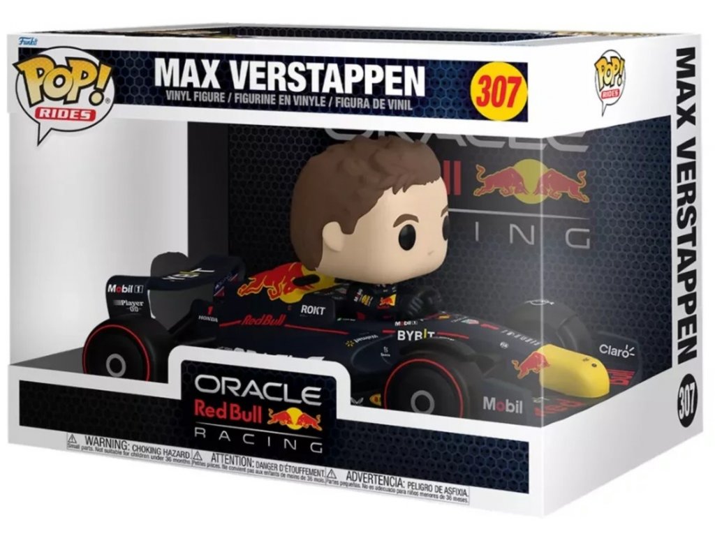 Funko POP! 307 Rides: Formula One - Max Verstappen