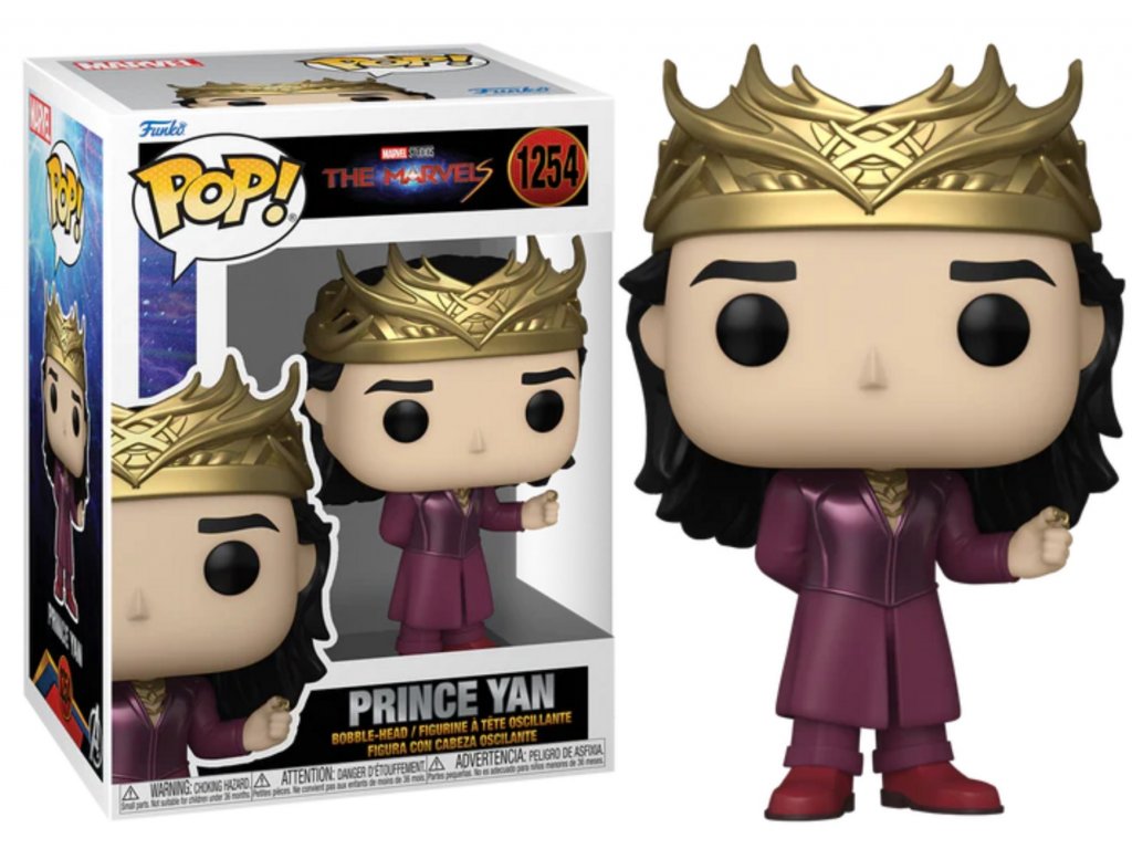 Funko POP! 1254 Marvel The Marvels - Prince Yan