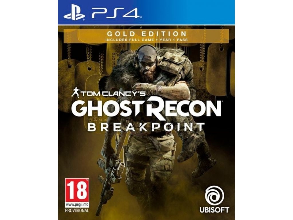 PS4 Tom Clancy's Ghost Recon: Breakpoint Gold Edition CZ