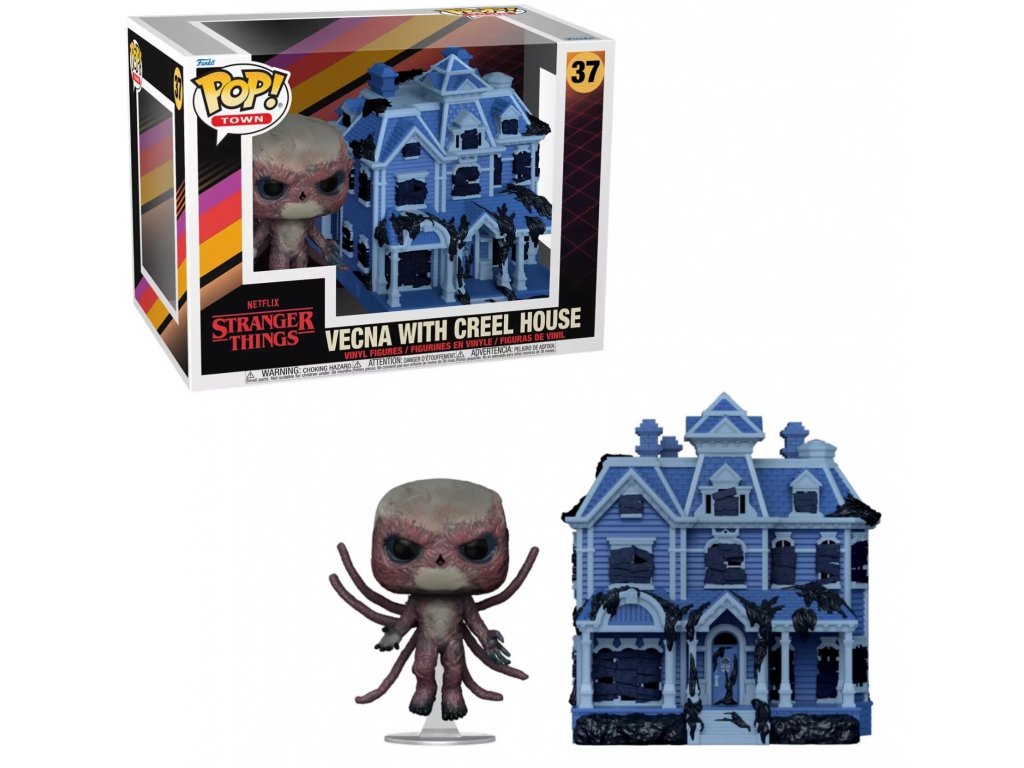 Funko POP! 37 Town: Stranger Things - Vecna with Creel House
