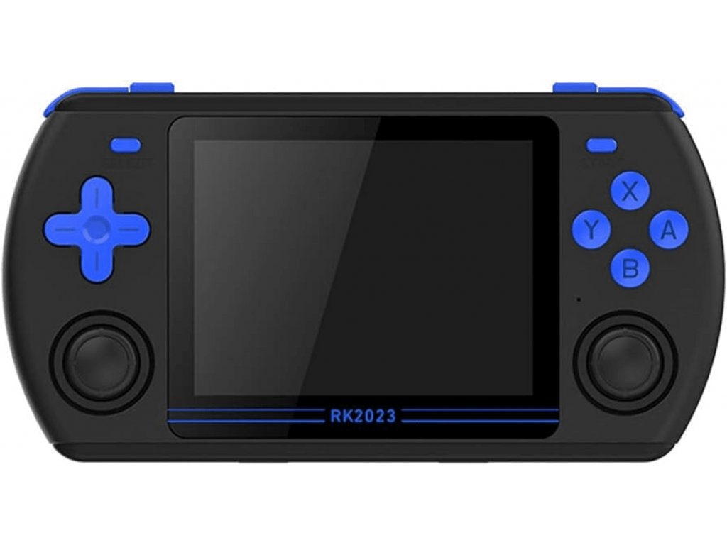 Retro handheld konzole Powkiddy RK2023 černá