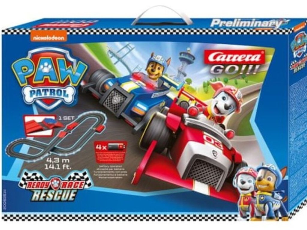 Autodráha Carrera GO - 63514 Tlapková Patrola