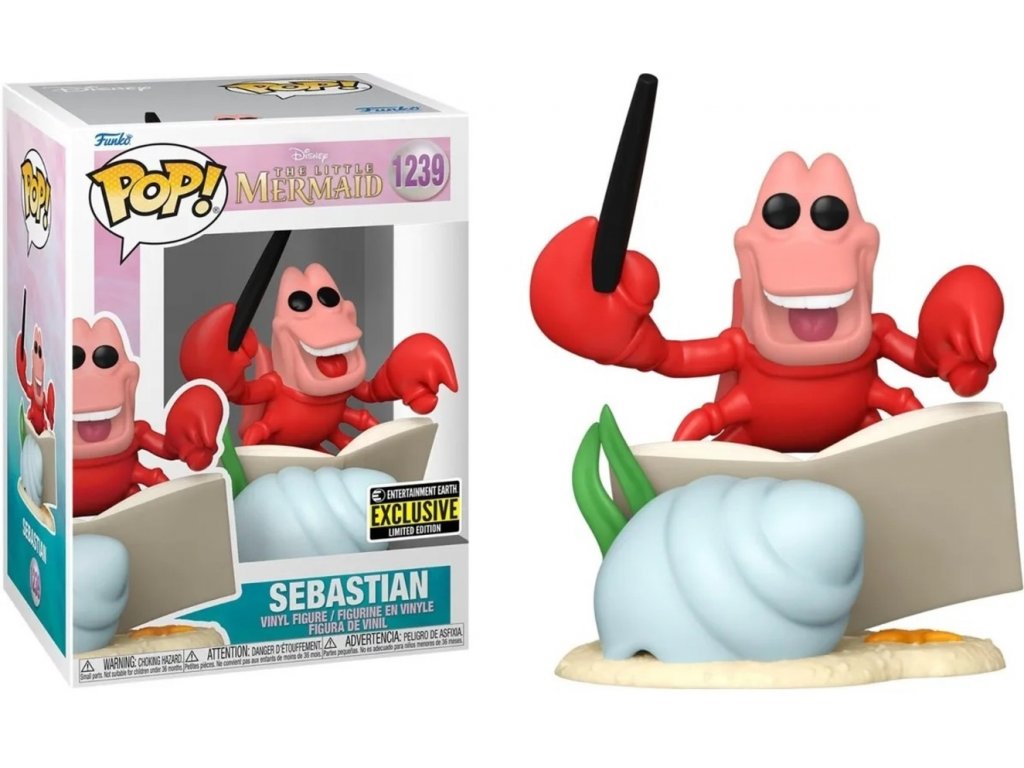 Funko POP! 1239 Disney: The Little Mermaid - Sebastian Special Edition