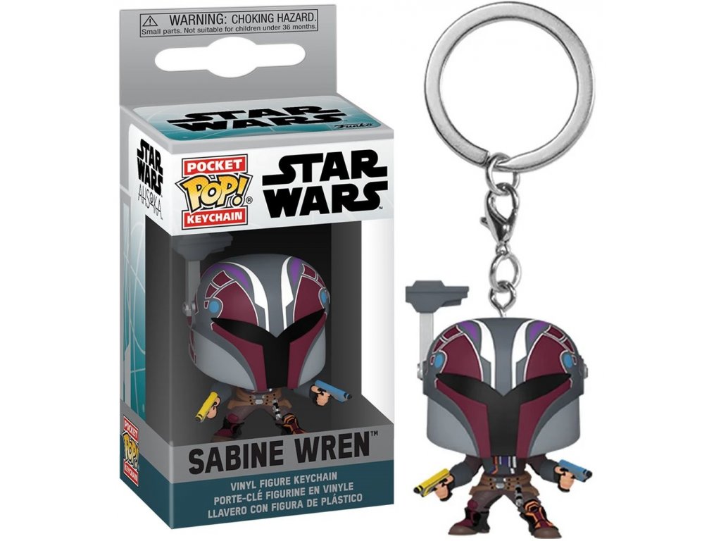 Funko Pocket POP! Klíčenka Star Wars: Sabine WrenNqaV9iN