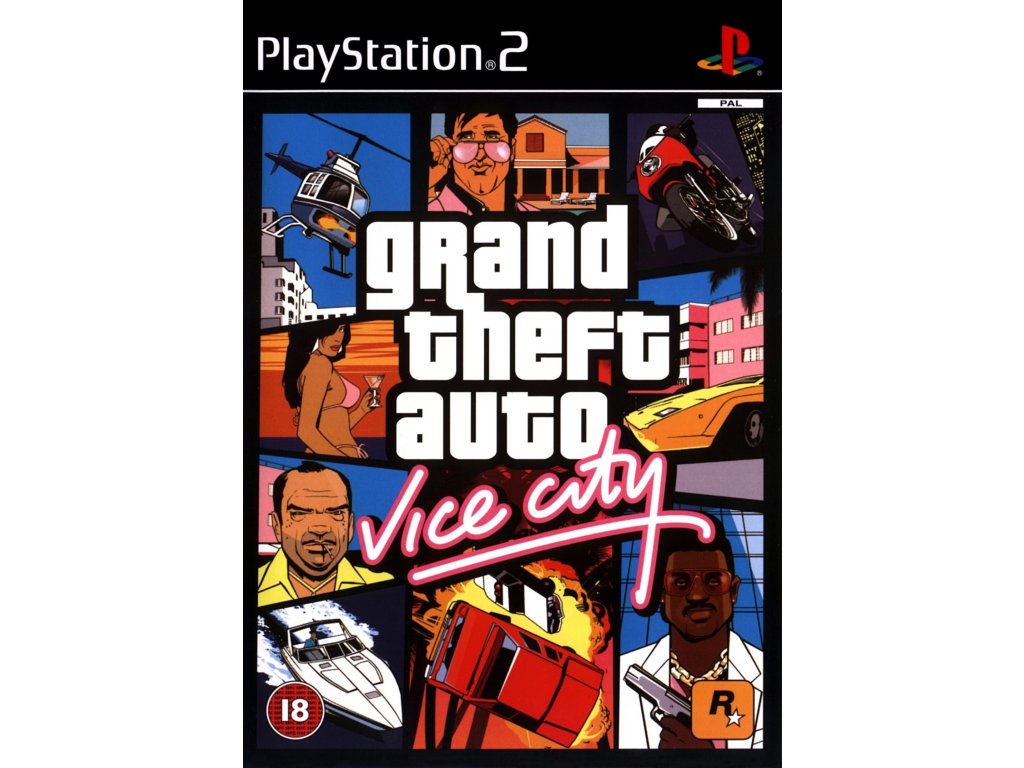 PS2 Grand Theft Auto: Vice City