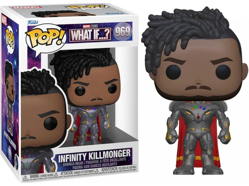 Funko POP! 969 Marvel What If...? - Infinity Killmonger