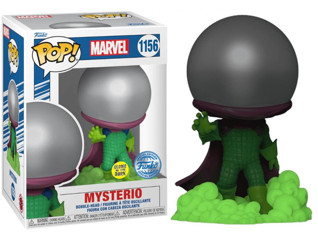 Funko POP! 1156 Marvel Mysterio GITD Special Edition