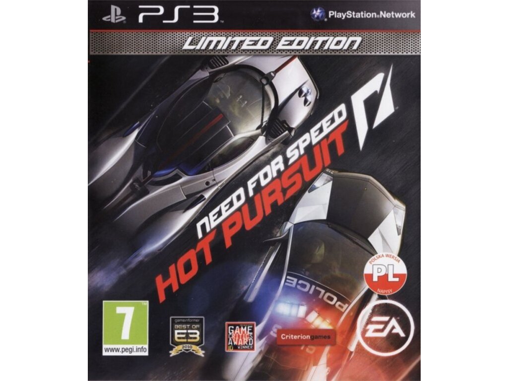 PS3 Need for Speed: Hot Pursuit Limited Edition