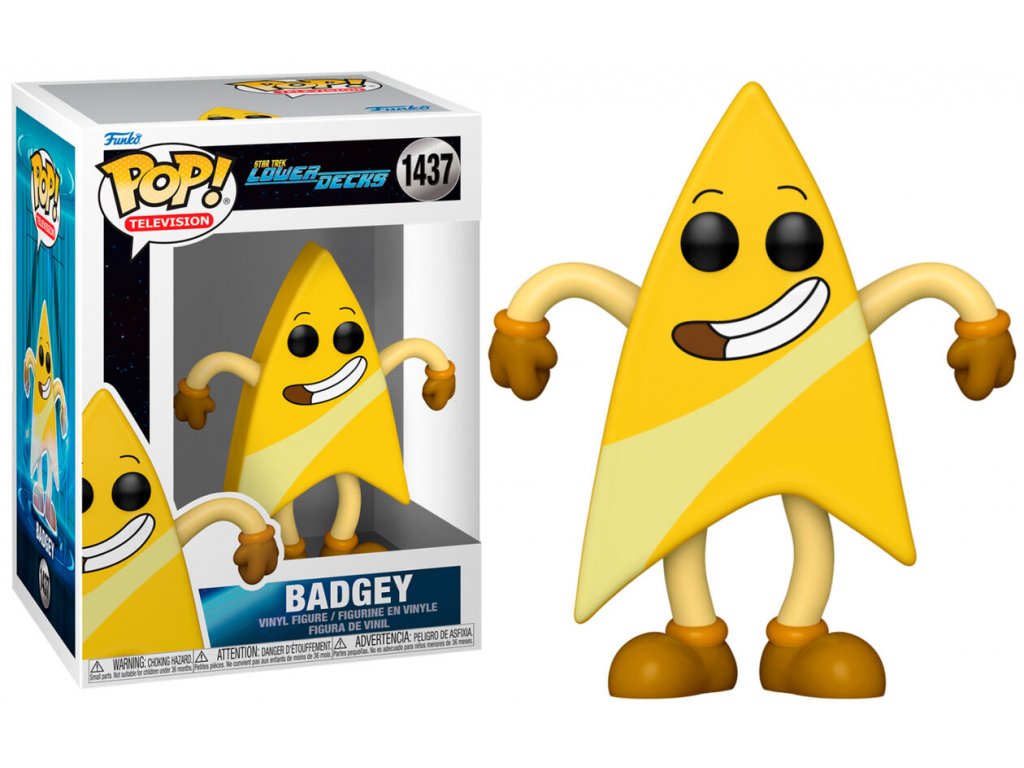 Funko POP! 1437 TV: Star Trek Lower Decks - Badgey
